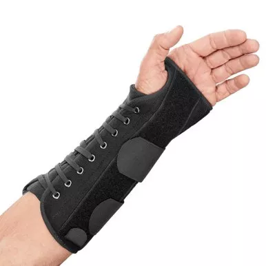 Breg - Apollo Advantage - 10056 - Universal Wrist Brace Aluminum / Foam Left Hand Black One Size Fits Most