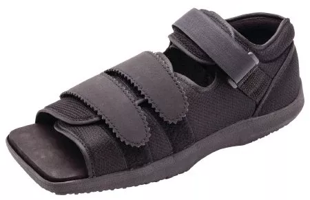 Ossur Square Toe Post-Op Shoe Large Female Black - Each - 18107-EA
